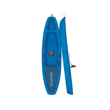 Sit On Top Single Person Kayak (2.7M Paddling Solo 125KG Blue)