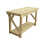 (4FT, With Wheels) Acorn Workbench Wooden Handmade Heavy Duty 6