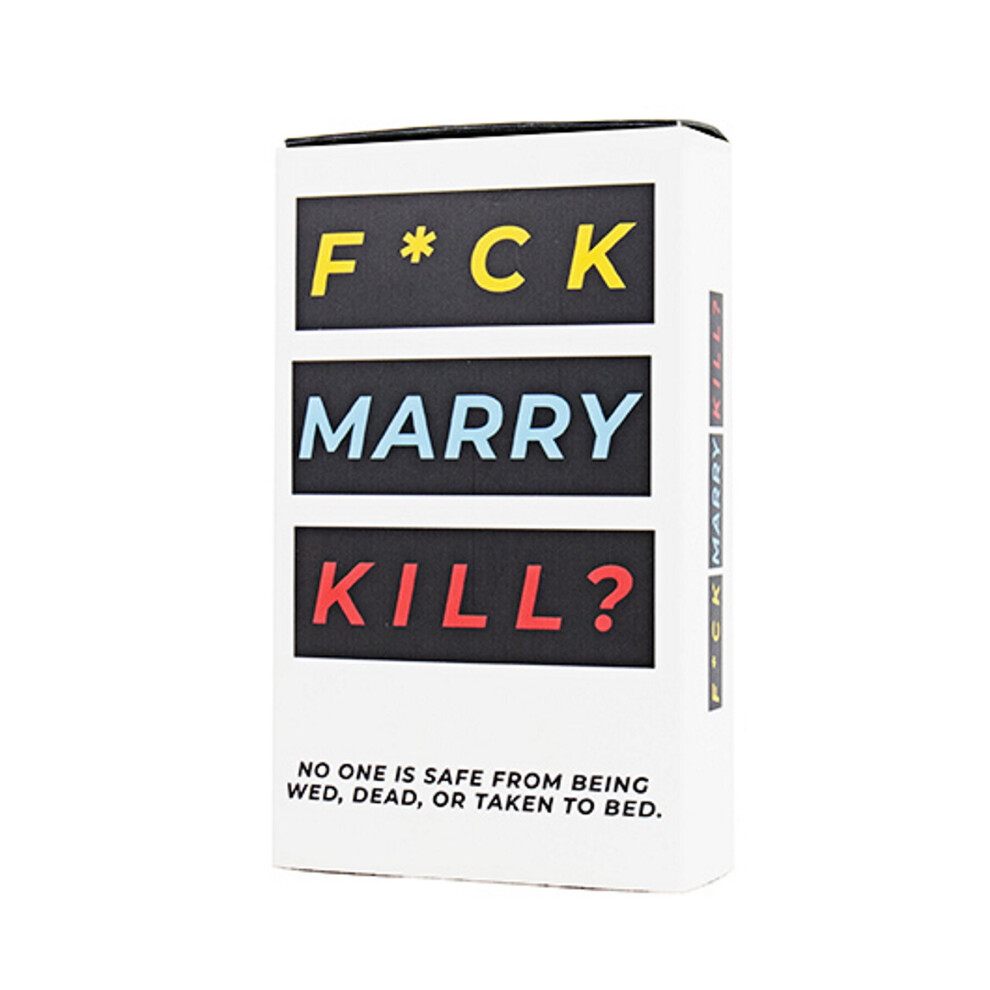 Gift Republic F*ck Marry Kill Novelty Adult Card Game