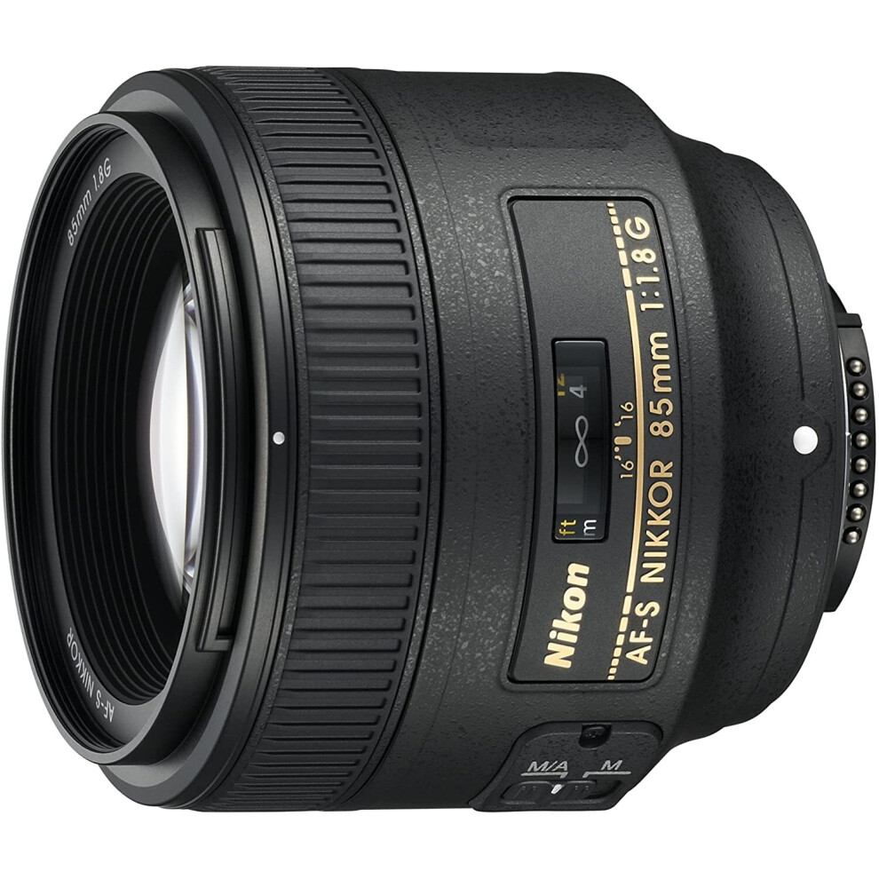 Nikon AF S NIKKOR 85mm f/1.8G Fixed Lens with Auto Focus for Nikon DSLR Cameras