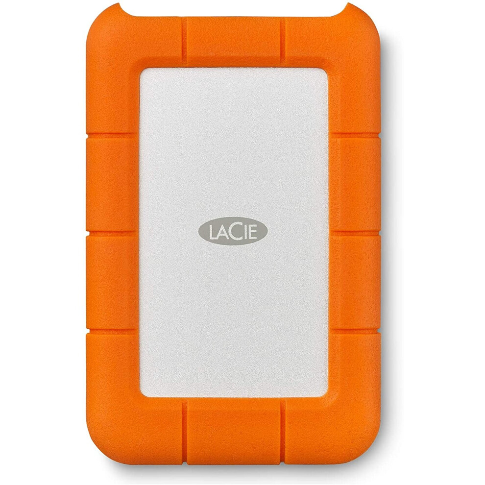 LaCie LAC301558 Rugged Mini USB 3.0 Portable External HD, Orange, 1TB