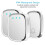 (1 Transmitter+2Receiver ) Wireless Doorbell Visitor Reminder 36 Sound Hang 4