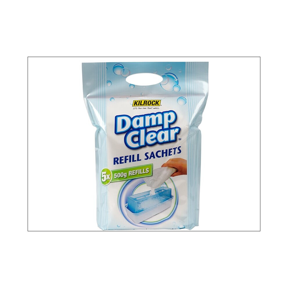 Kilrock Damp Clear Refill 5 x 500g