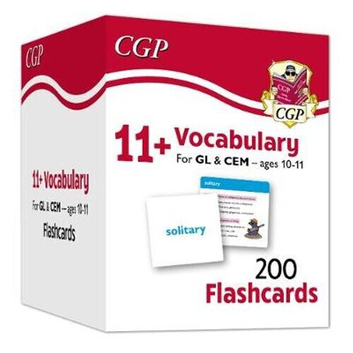 New 11+ Vocabulary Flashcards - Ages 10-11