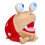 10" Rode Bulborb Chappy Pikmin Pluche Knuffelpop 1