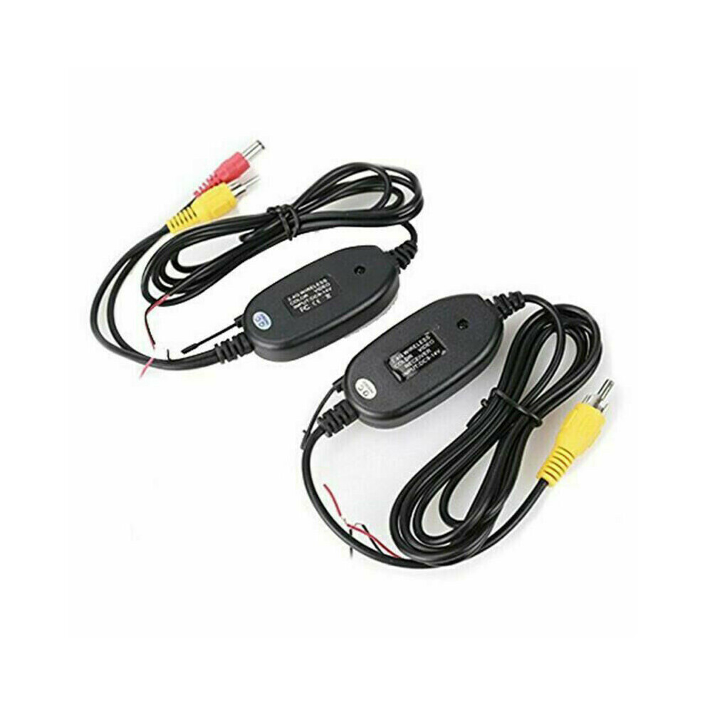 2.4G Wireless Video Transmitter Receiver Kit For Car Rear View Camera 9193626473752
