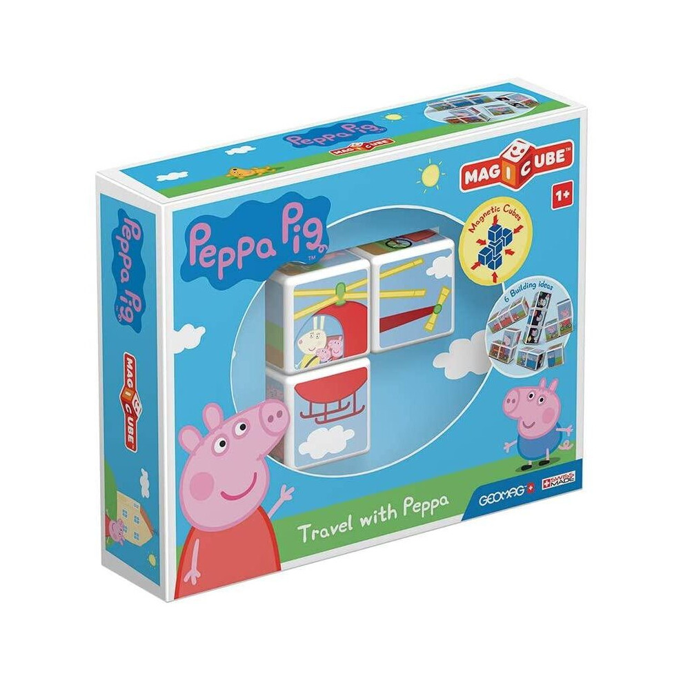 Geomag Magicube Peppa Pig - Travel With Peppa