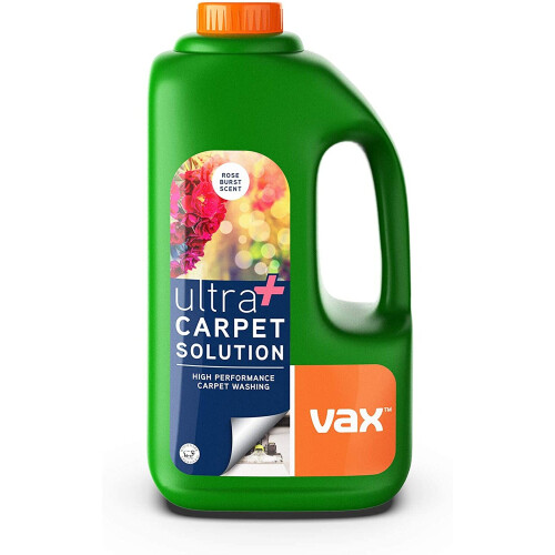 Vax Carpet Cleaner Carpets Shampoo Solution 1.5L New Ultra Stain