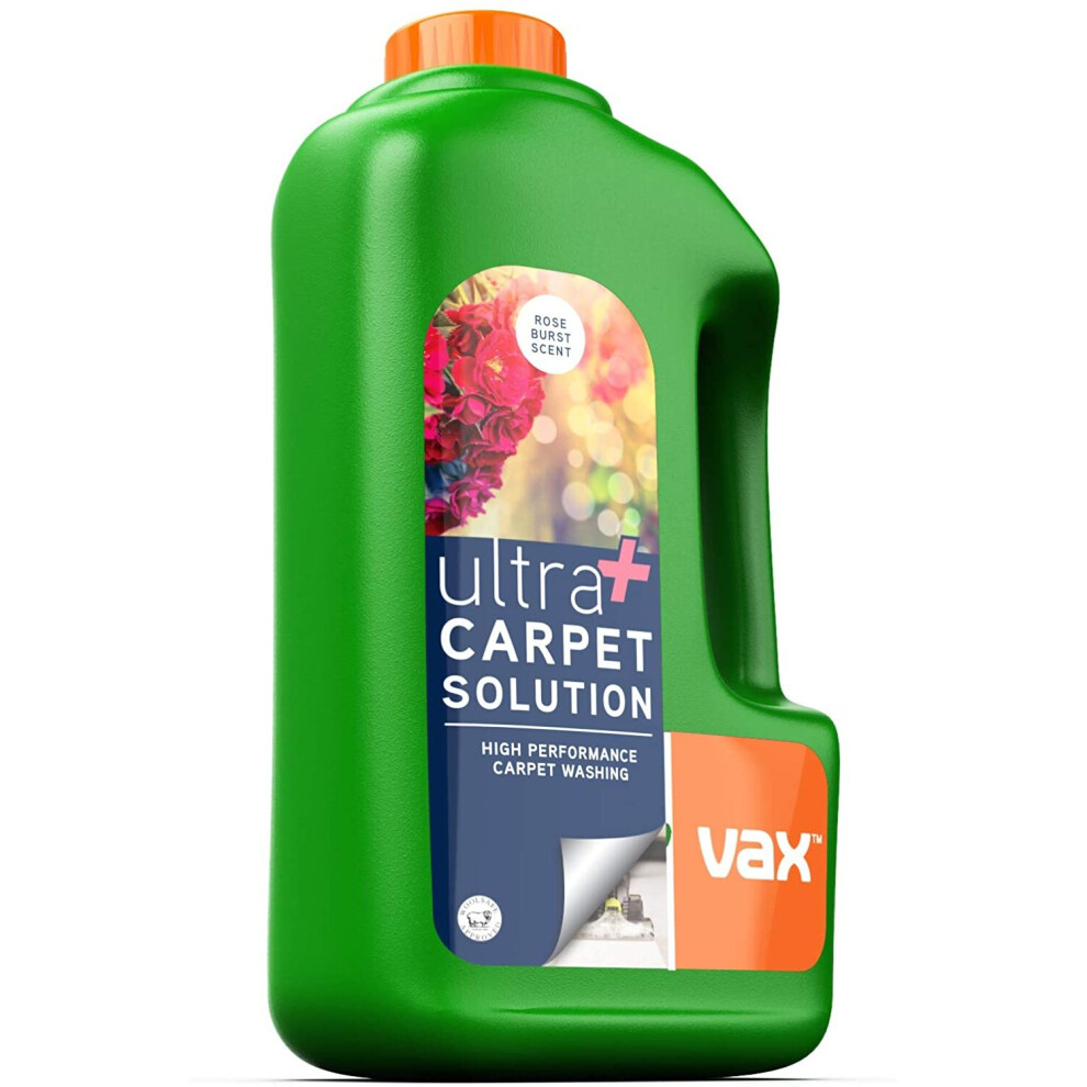 Vax Carpet Cleaner Carpets Shampoo Solution 1.5L New Ultra Stain Remover New