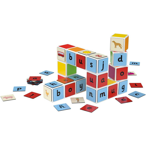 Geomag Geomag Magicube Word Building 16 cubes + 61 clips 2