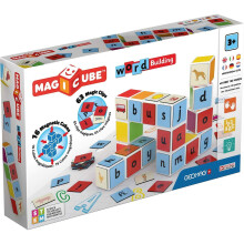 Geomag Magicube Word Building 16 cubes + 61 clips