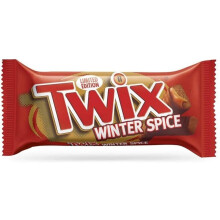 Twix Winter Spice Chocolate Biscuit Twin Bars 30 x 46g Full Box