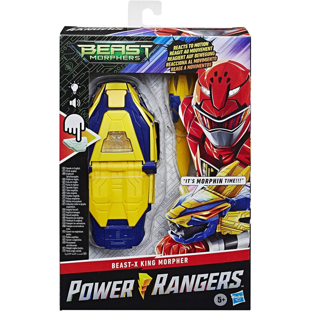 Hasbro Power Rangers Electronic Beast Morphers Beast-X Roleplay Toy - Lights Up