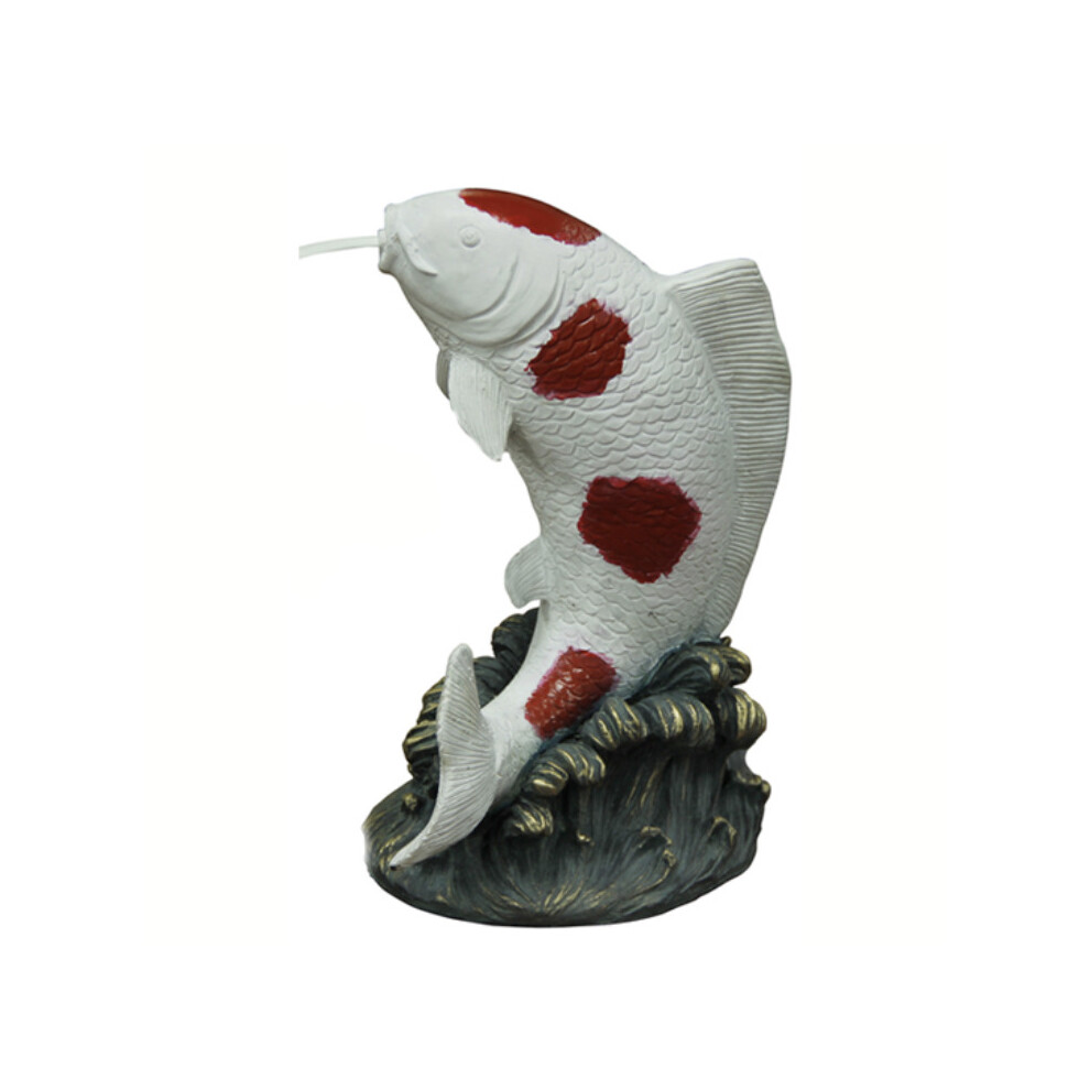 Bermuda Charming Pond Ornament, Spitting Animals, Beautifully Crafted - Koi Carp