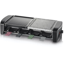 Raclette-laite SEVERIN - RG9645 - Jopa 8 henkilöä - Yhdistetyt keittolevyt - 1400W