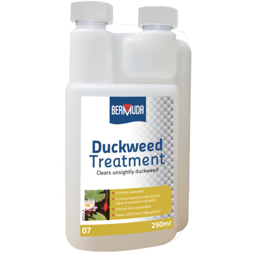 Bermuda Duckweed Treatment Natural Bacteria, Starves Algae, Safe For Fish, 250ml