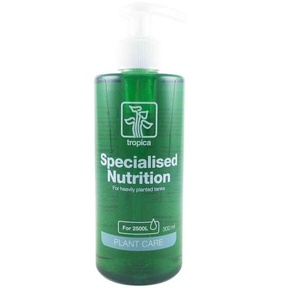 Tropica Plant Fertilisers, Growth Specialised Suitable For Aquarium Plants 300ml