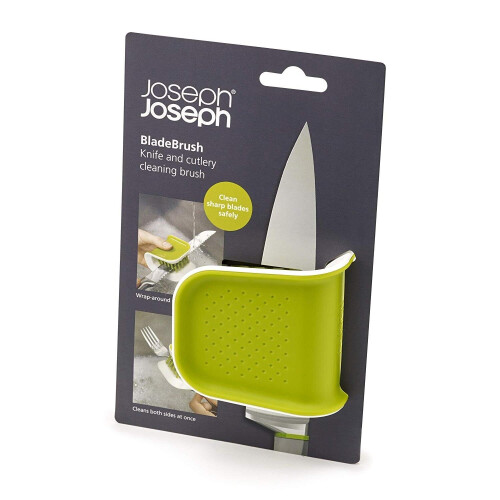 Joseph Joseph Spazzola per posate e coltelli Joseph Joseph BladeBrush Verde e bianca 2