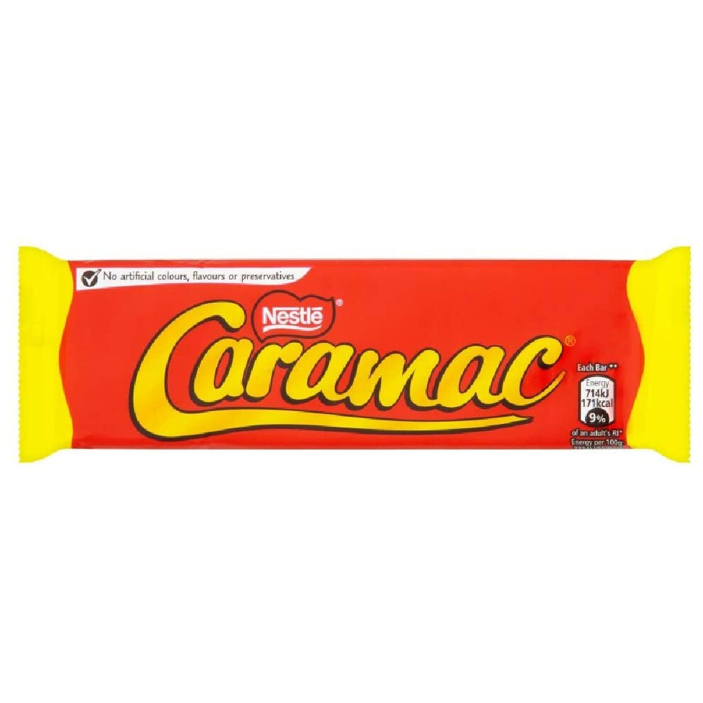 NestlÃ© Caramac Vanilla Chocolate Bar (Pack of 48)