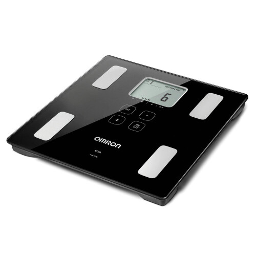 Omron Omron VIVA Square Black Electronic personal scale 2