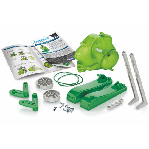 Clementoni Clementoni Jumping Bot Leaping Robot Frog - Robotics - Science Museum - Ages 8 + 2