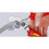 Knipex Knipex Cable Shears, Twin Cutting Edge, Insulated, Multi Component Grips, 200 mm 4