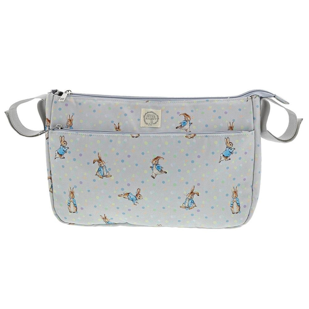 Beatrix Potter Peter Rabbit Baby Pram Organiser - Easy Wipe Down Fabric - Multi
