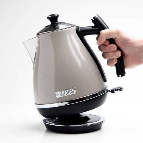 Haden Haden Cotswold Putty Electric Jug Kettle 1.7L Cordless, Removeable Filter, 3000W 2
