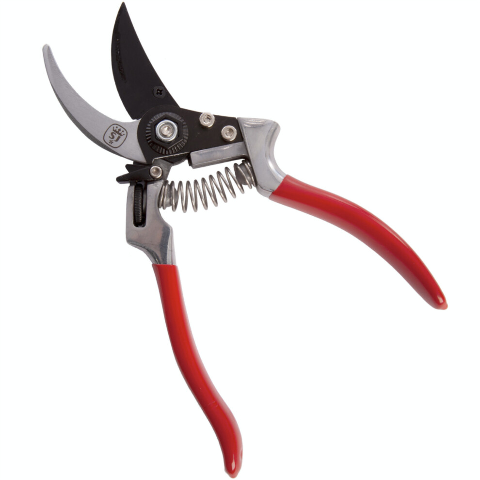Spear & Jackson Advance Premium Razorsharp Secateurs - Carbon-Steel Blades - Red