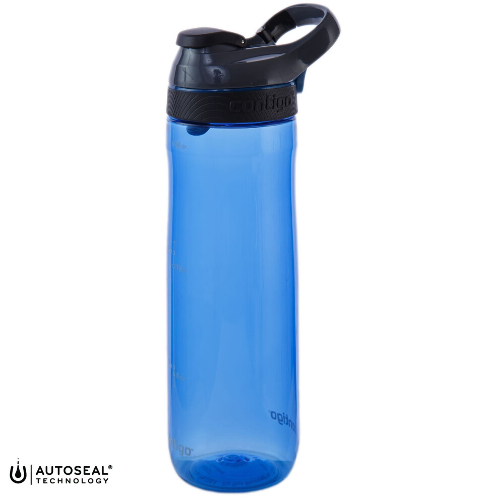 Contigo Cortland AutoSeal 720ml Water Sports Bottle Spill-Proof - Monaco Blue