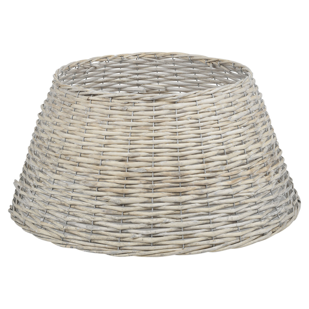 Urbn Living ( ) Christmas Willow Wicker Rattan Tree Skirts White