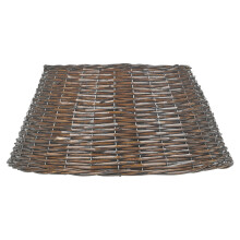 (Brown ) Christmas Willow Wicker Rattan Tree Skirts