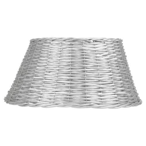 URBN Living (Silver) Christmas Willow Wicker Rattan Tree Skirts 2