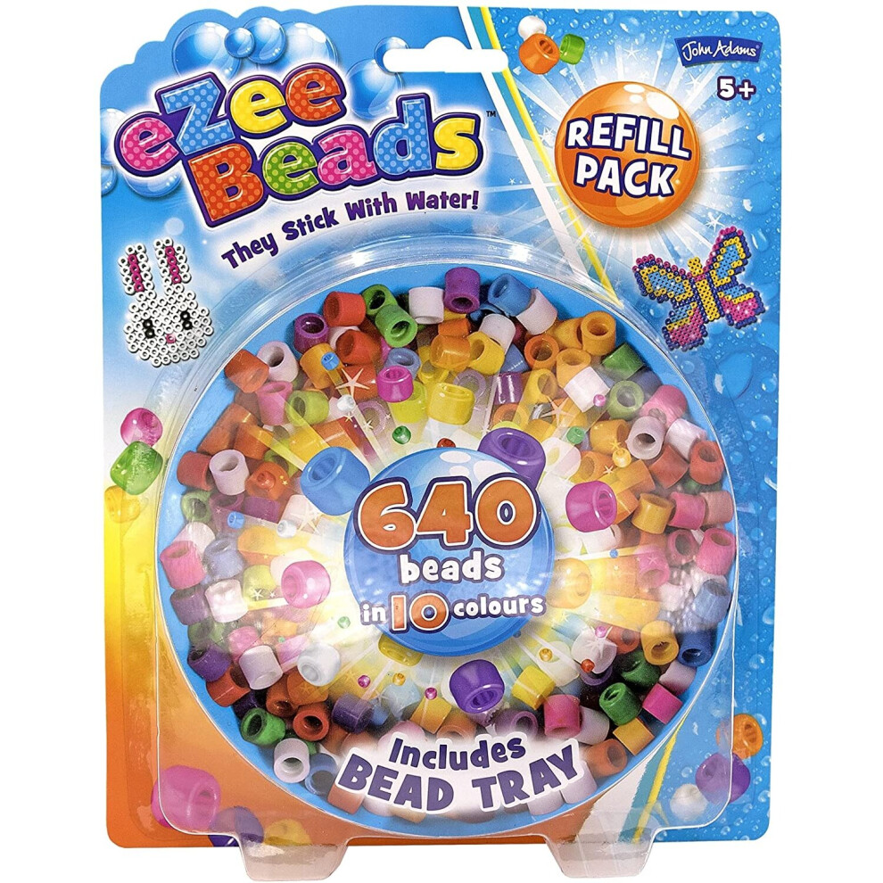 John Adams Ezee Beads Refill Pack (640 Beads)