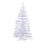 Home 5ft Fibre Optic Christmas Tree - White 1