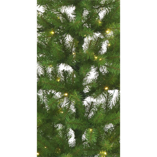 Habitat 6ft Pre-Lit Half Christmas Tree - Green 1