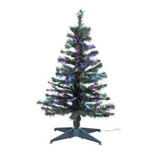 Home 3ft Fibre Optic Christmas Tree - Green