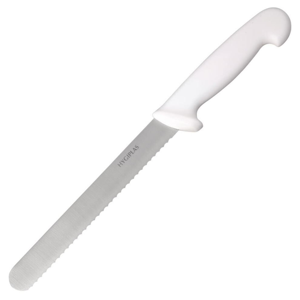 Hygiplas Bread Knife White 20.5cm (C882)