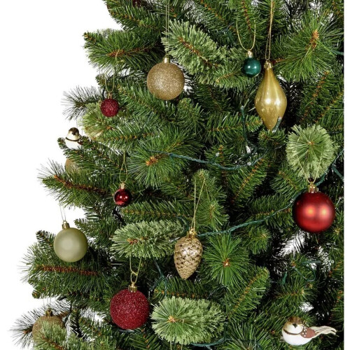 Home 6ft Mixed Cashmere Christmas Tree - Green 2