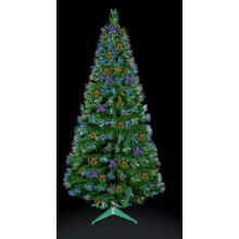 Premier Decorations Fibre Optic LED Burst Tree - Multicoloured - 5ft