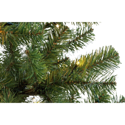 Home Nordland 7ft Pre-Lit Christmas Tree - Green 1