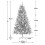 Home 6ft Mixed Cashmere Christmas Tree - Green 5