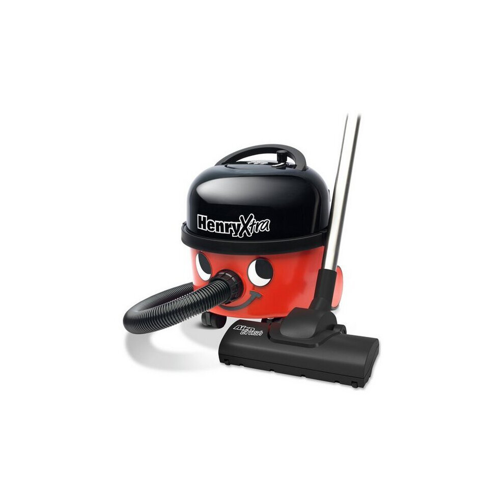 Numatic Henry Hvx200-11 Xtra Bagged Cylinder Vacuum Cleaner - Red