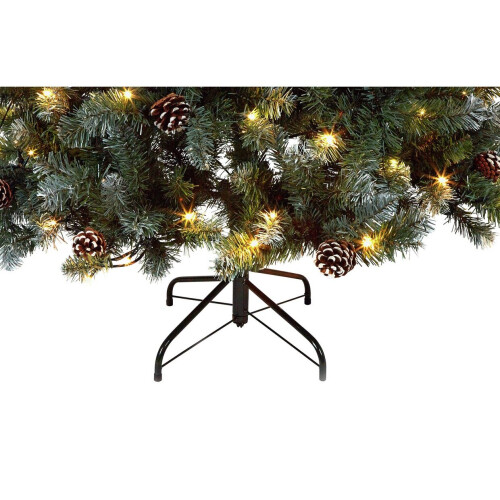 Home 6ft Oscar Pre-lit Christmas Tree - Green 2