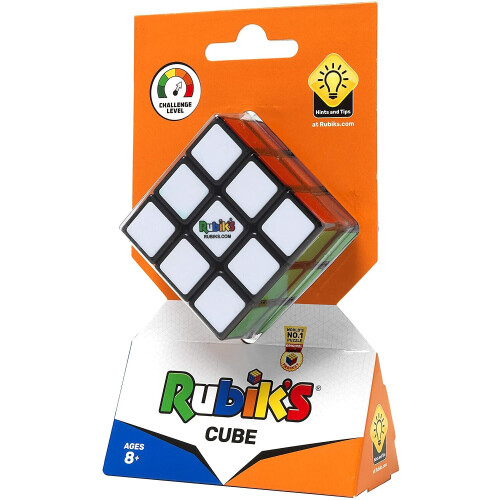 John Adams Rubik's Cube Original 3x3x3 Rubix Classic Game Fast Turn Rubik Speed Cube Puzzle 2