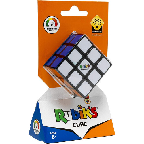 John Adams Rubik's Cube Original 3x3x3 Rubix Classic Game Fast Turn Rubik Speed Cube Puzzle 1