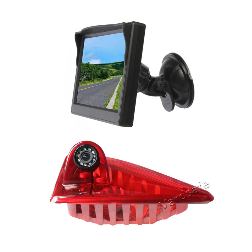 Reversing Camera & Suction Cup Rear View Monitor For Renault Master / Opel Vauxhall Movano / Nissan Nv400 (2010-2020) Light 788397175616