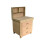 (3ft, With Back Panel) Tool Cabinet Workbench Wooden 18mm MDF Top 1