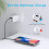 Wireless Charger Charging Base Fast Charging Portable IPhone 7