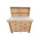 (5ft, With Back Panel) Tool Cabinet Workbench Wooden 18mm MDF Top 3